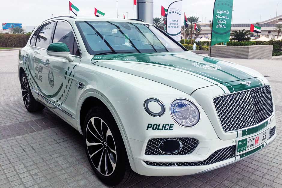 Dubai - Bentley Bentayga police car