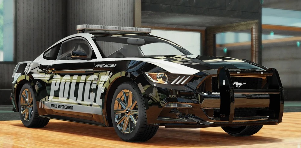 USA - Ford Mustang GT police car