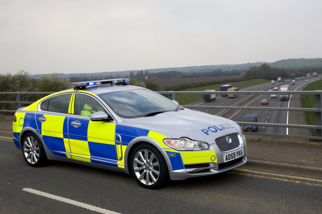 UK - Jaguar XF police car