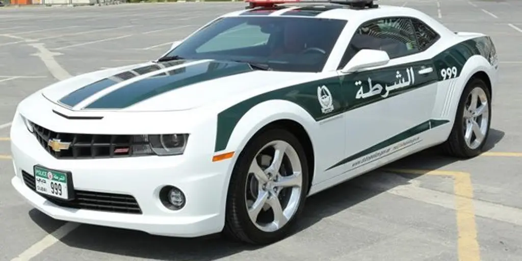 Dubai - Chevrolet Camaro SS police car